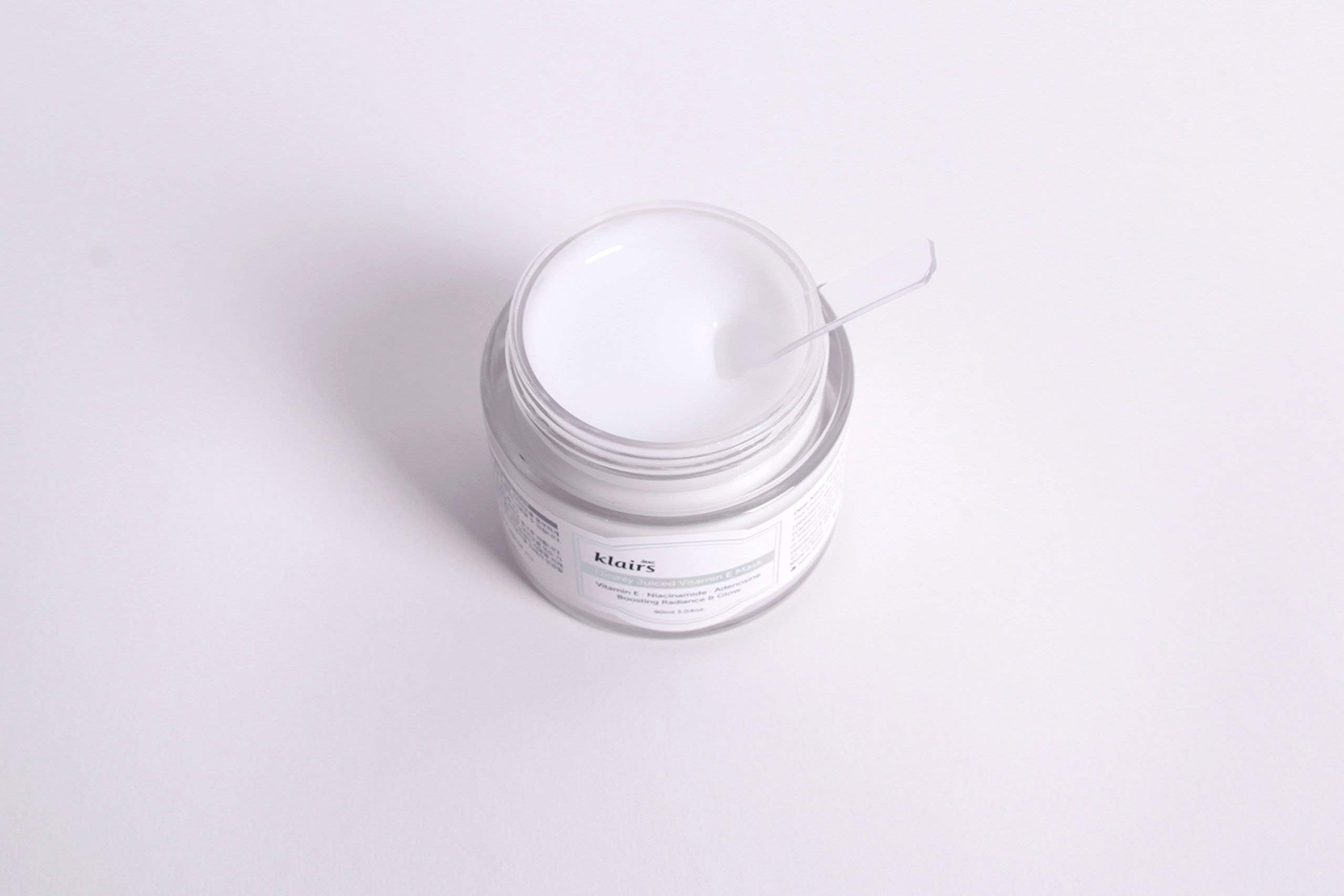 DearKlairs Vitamina E Máscara protección diurna y brillo suave