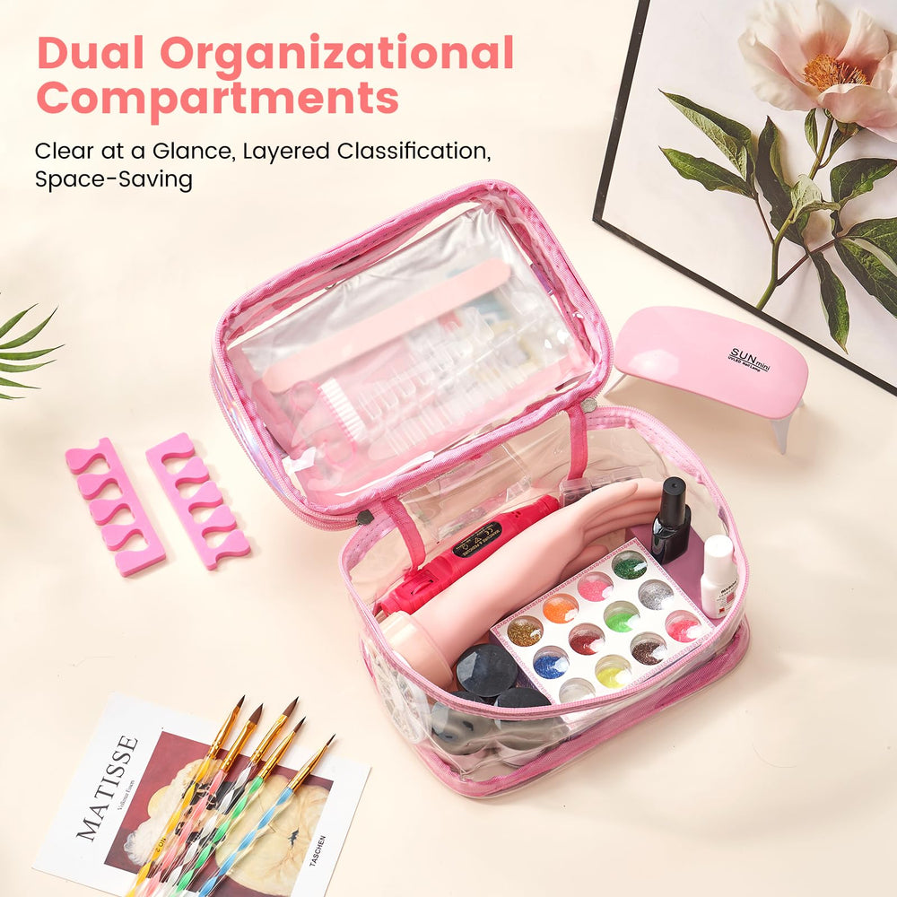 Deciniee nail art tools kit included for beginners and DIY design.