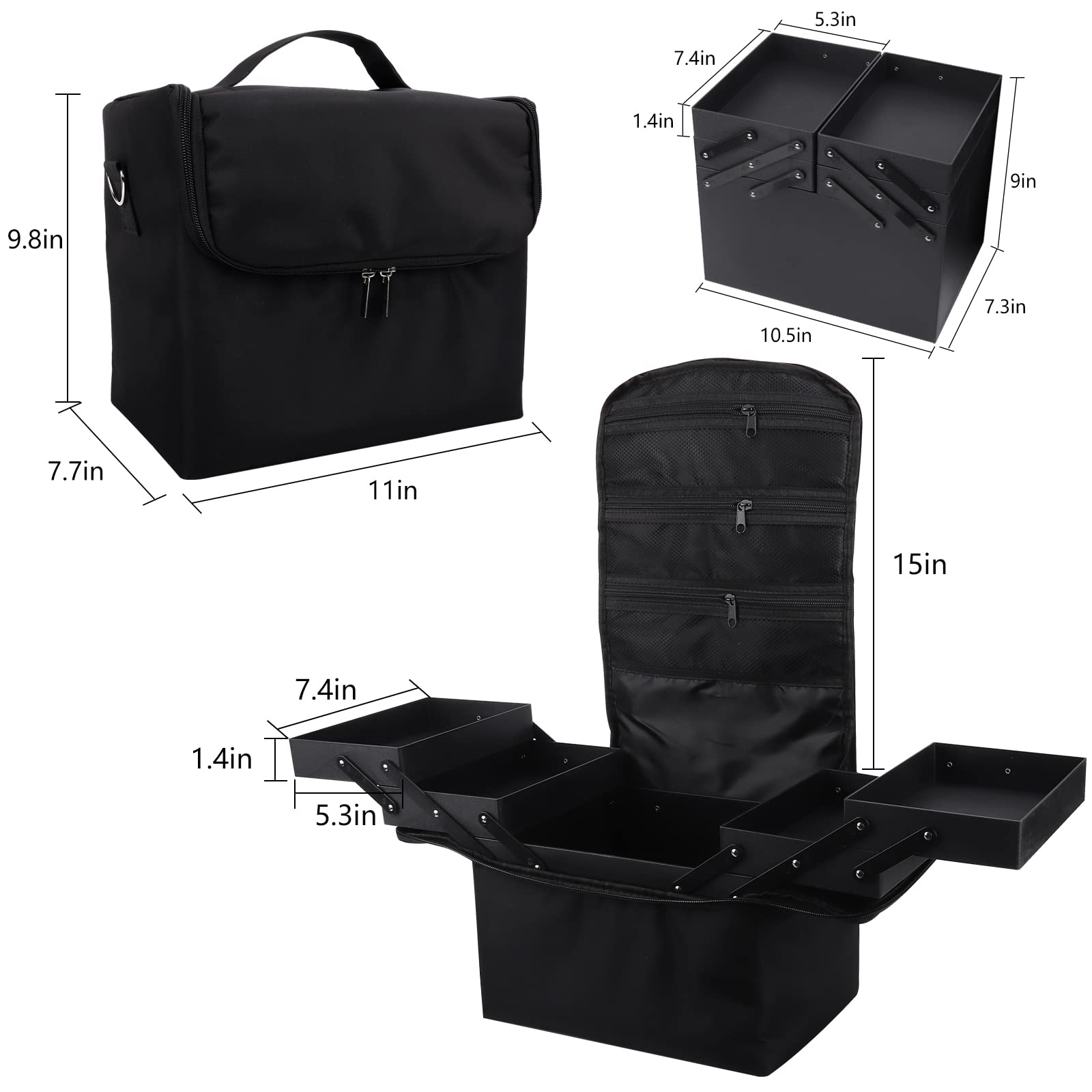 Travel-ready design with easy cleaning for quick maintenance