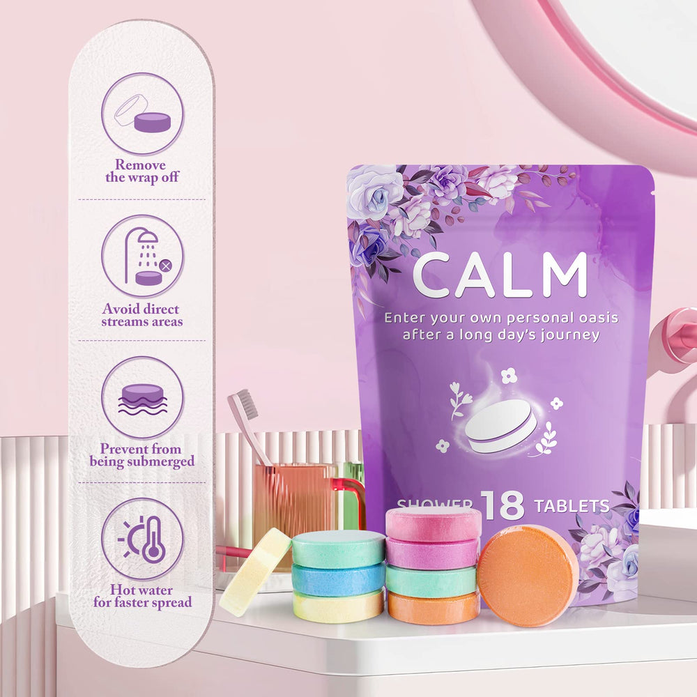 DeckTheHalls tableta ducha pomelo, aroma cítrico para levantar el ánimo