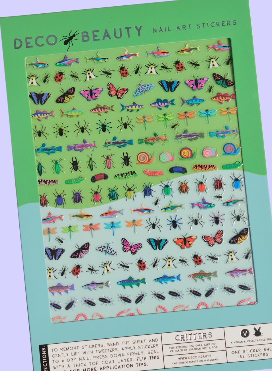 Deco Beauty Critters, acentos metálicos para realzar uñas con estilo