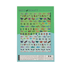 Deco Beauty Critters, diseños lindos en uñas, ideal para manicura casera duradera