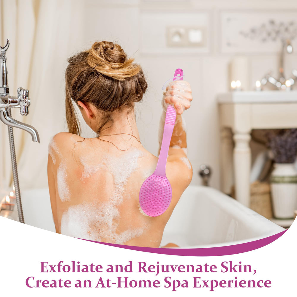 DecorRack multi-purpose body scrubber for exfoliation and massage.