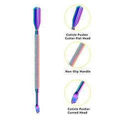 Decute ergonomic anti-slip handle design provides control during use.