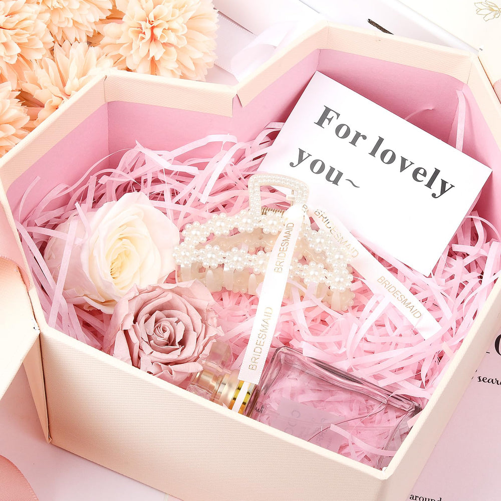 DEEKA conjunto de 8 horquillas para damas de honor, regalo perfecto