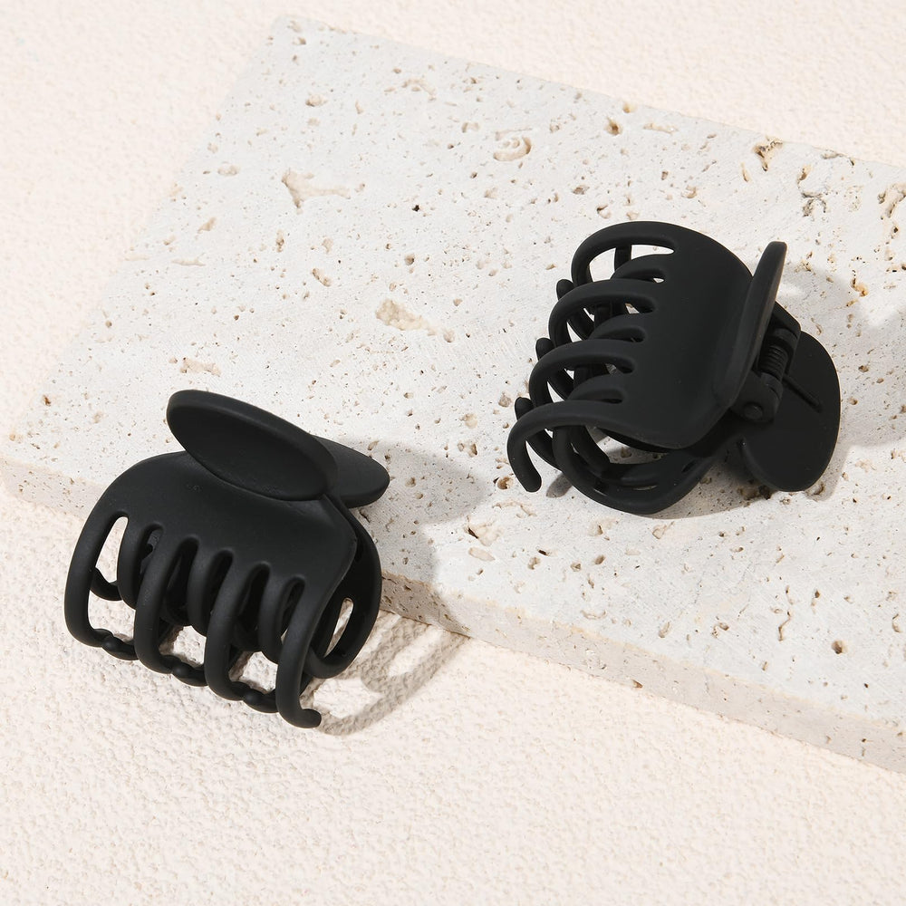 DEEKA half-up hairstyle clip keeps hair in place during activities