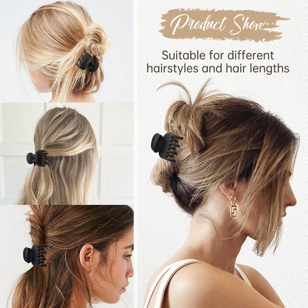 DEEKA compact clip designed for thin hair and quick half-up styles