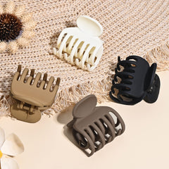DEEKA resin hair clip at 1.6 inches offers quick, secure half-up looks.
