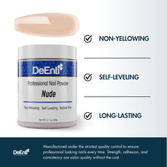DeEnti pigmentación alta nude para un aspecto natural y profesional.