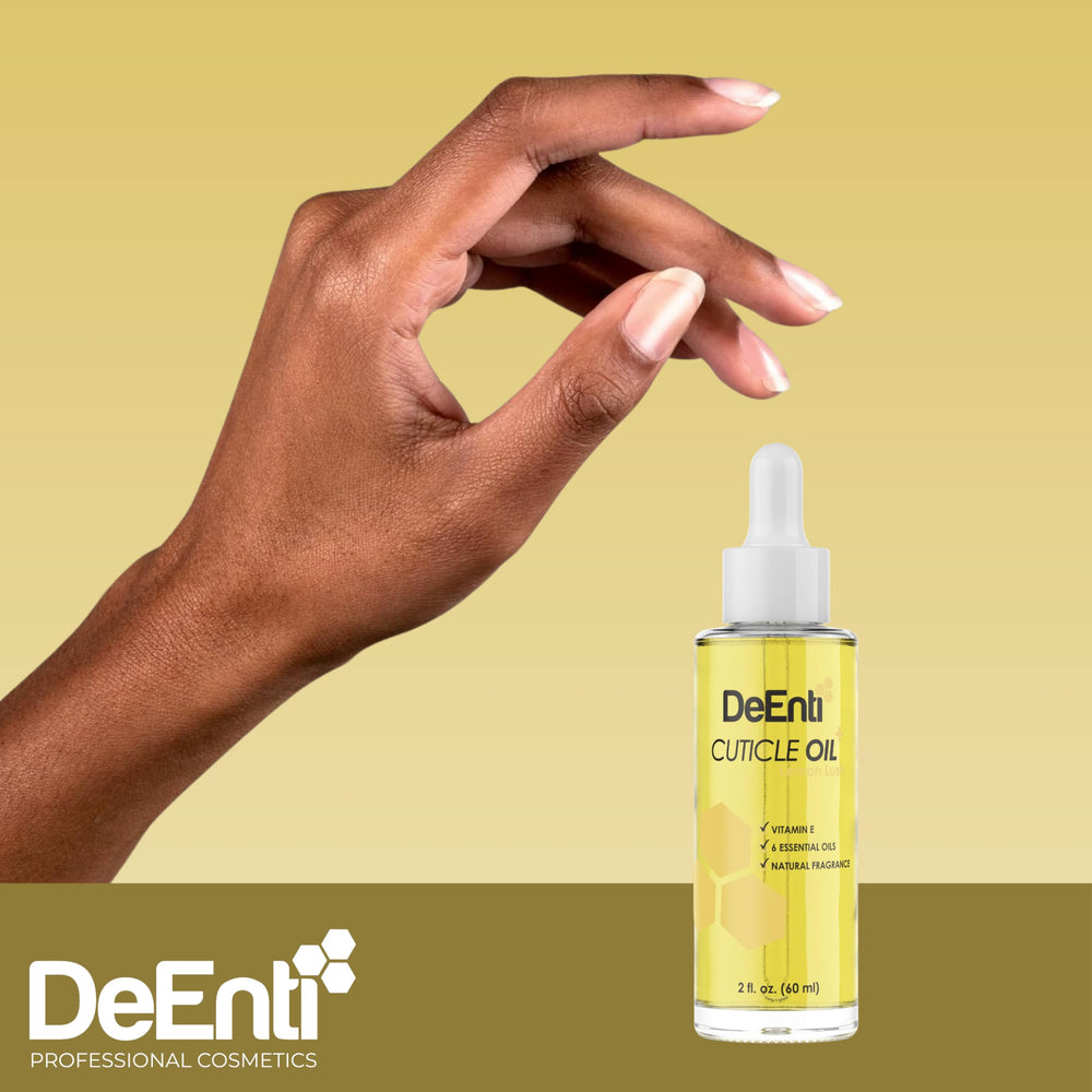 DeEnti Cuticle Oil: aroma a limón suave para uso diario sin dejar grasa