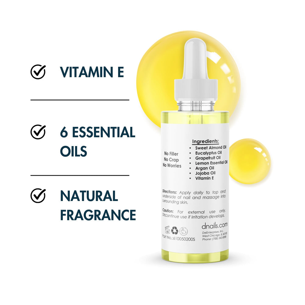 Remoción de cutículas con ingredientes naturales DeEnti para cuidado suave