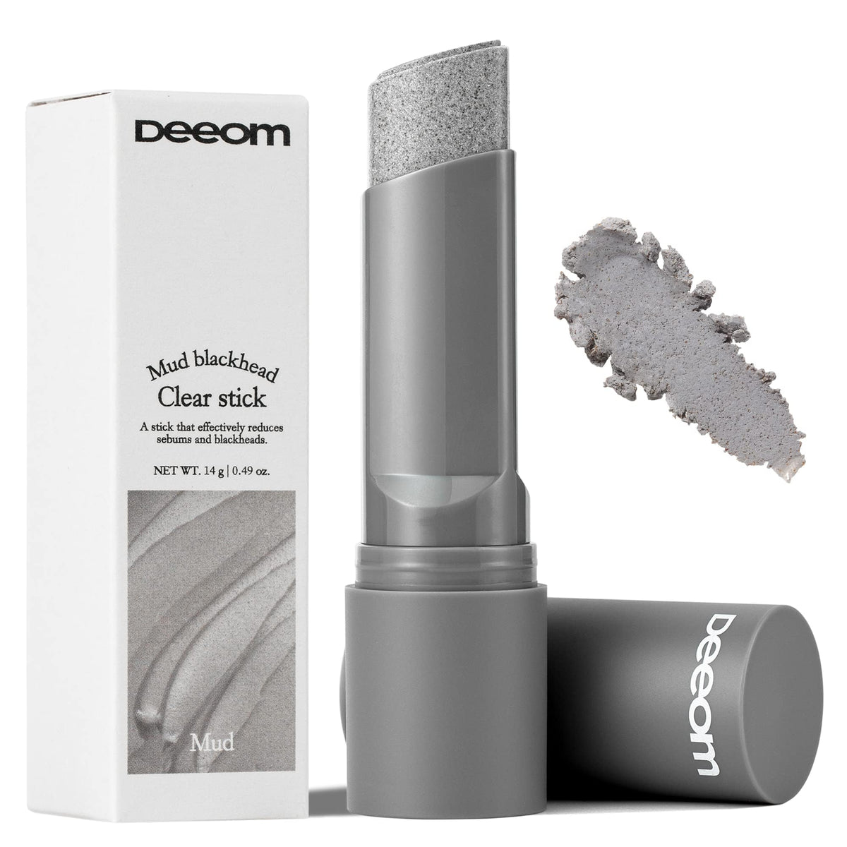 DEEOM Stick limpiador de espinillas con carbón activo para poros limpios