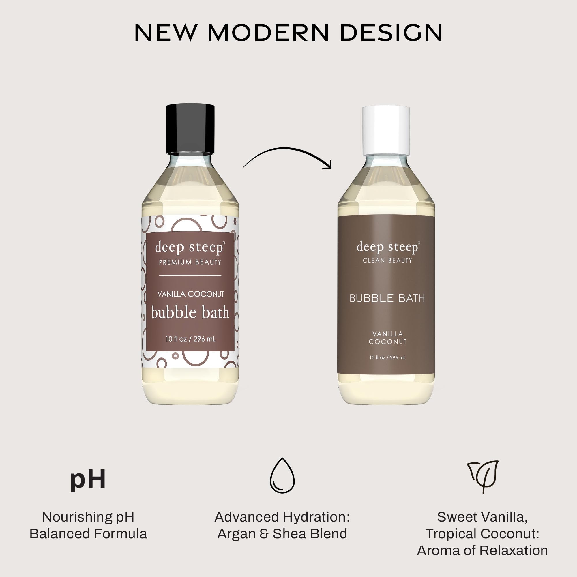 Deep Steep Aceite de Argán nutre la piel, para una post-baño suave