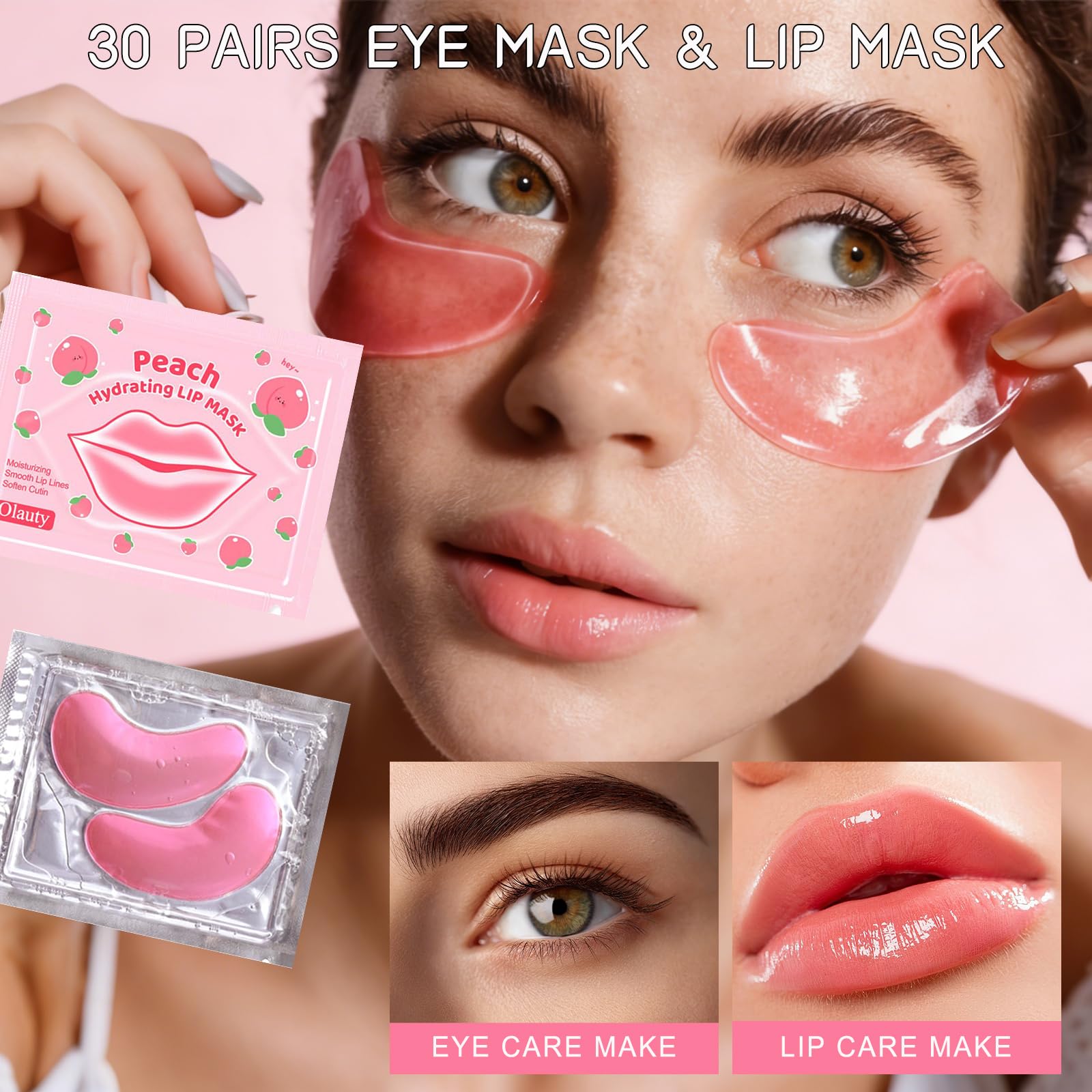 Deepmind eye patch closeup highlighting gentle hydration
