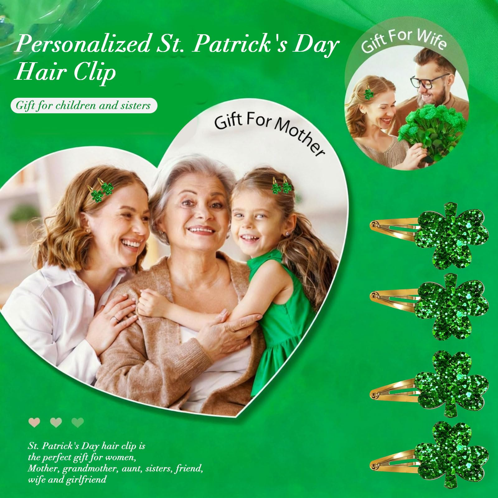 DeepSexual trébol brillante: brillo sutil para Día de San Patricio.