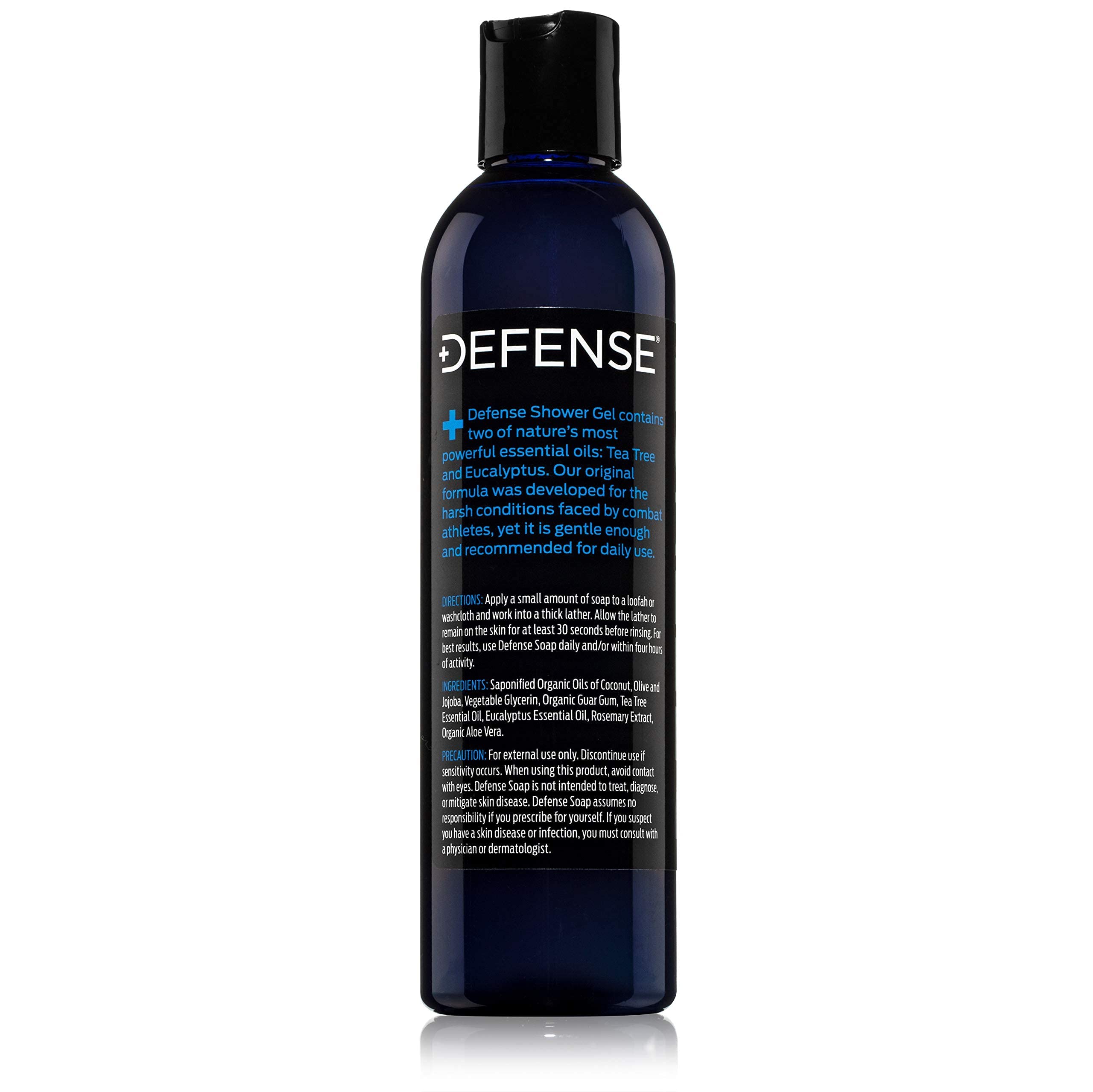 Defense Soap Barrera de piel restaurada para uso diario.
