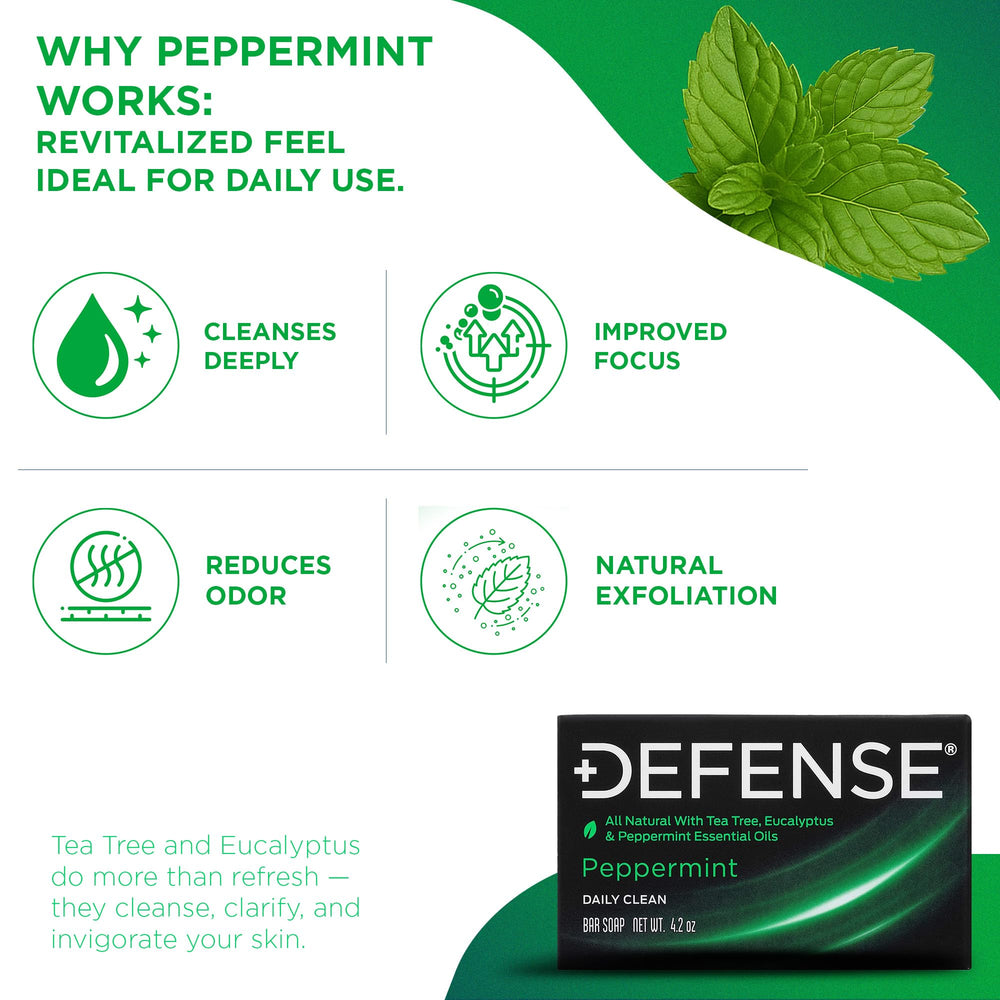 Defense Soap: jabón sin fragancias, ideal para piel sensible.