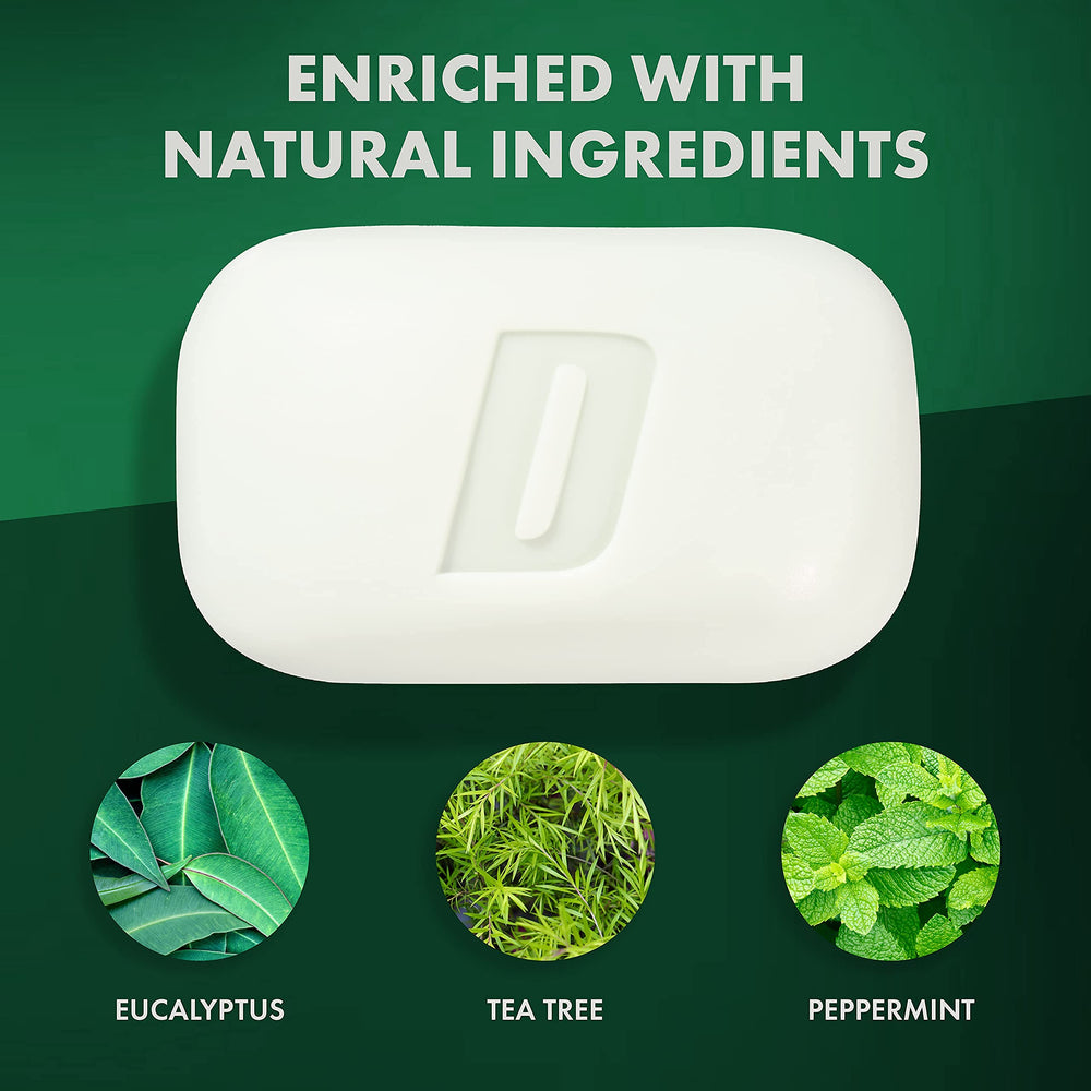 Defense Soap: textura de triple molienda para mayor durabilidad de la barra.