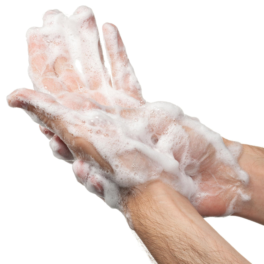 Defense Soap Peppermint Body Wash is hypoallergenic and gentle for sensitive skin.