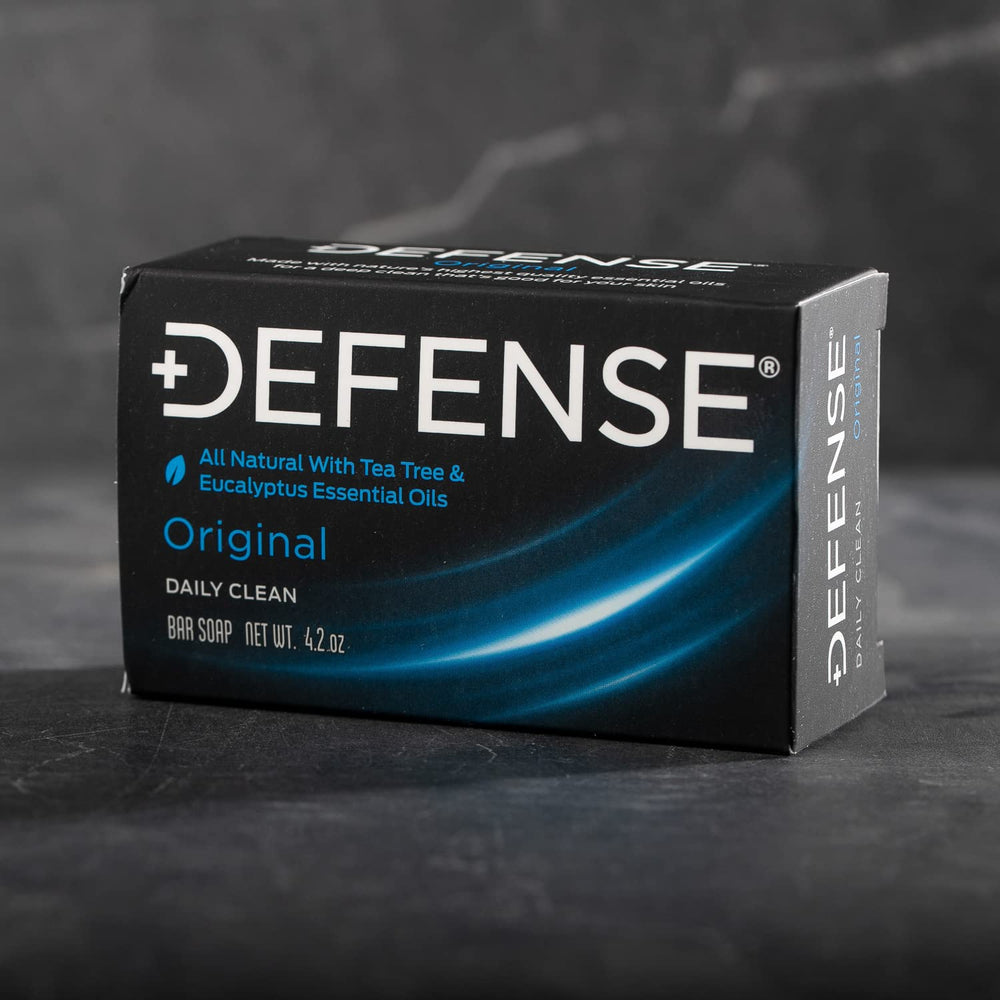 Defense Soap tea tree bar eco-friendly packaging supports sustainable routines