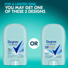 Display of Degree 3-pack in a bathroom setup for daily use