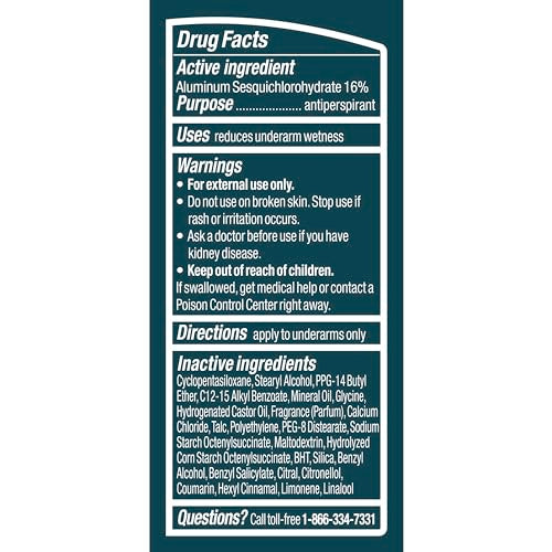 Degree 4-count packaging display highlights value and convenience.