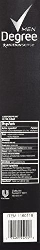 Degree Adrenaline Series pack detail 2-7oz sticks in multi-pack