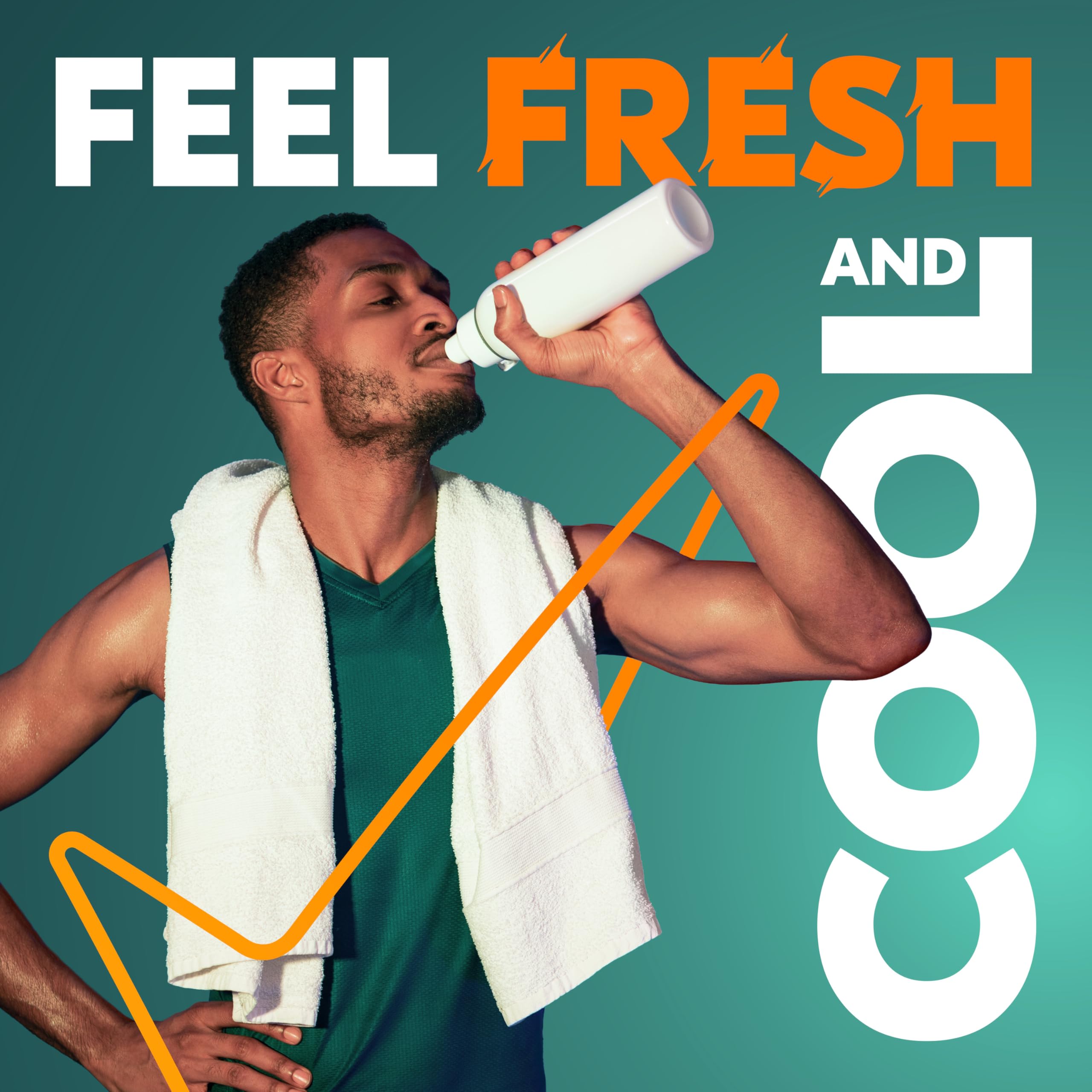 After-work shower with Degree All Day Fresh citrus fragrance energizes the routine