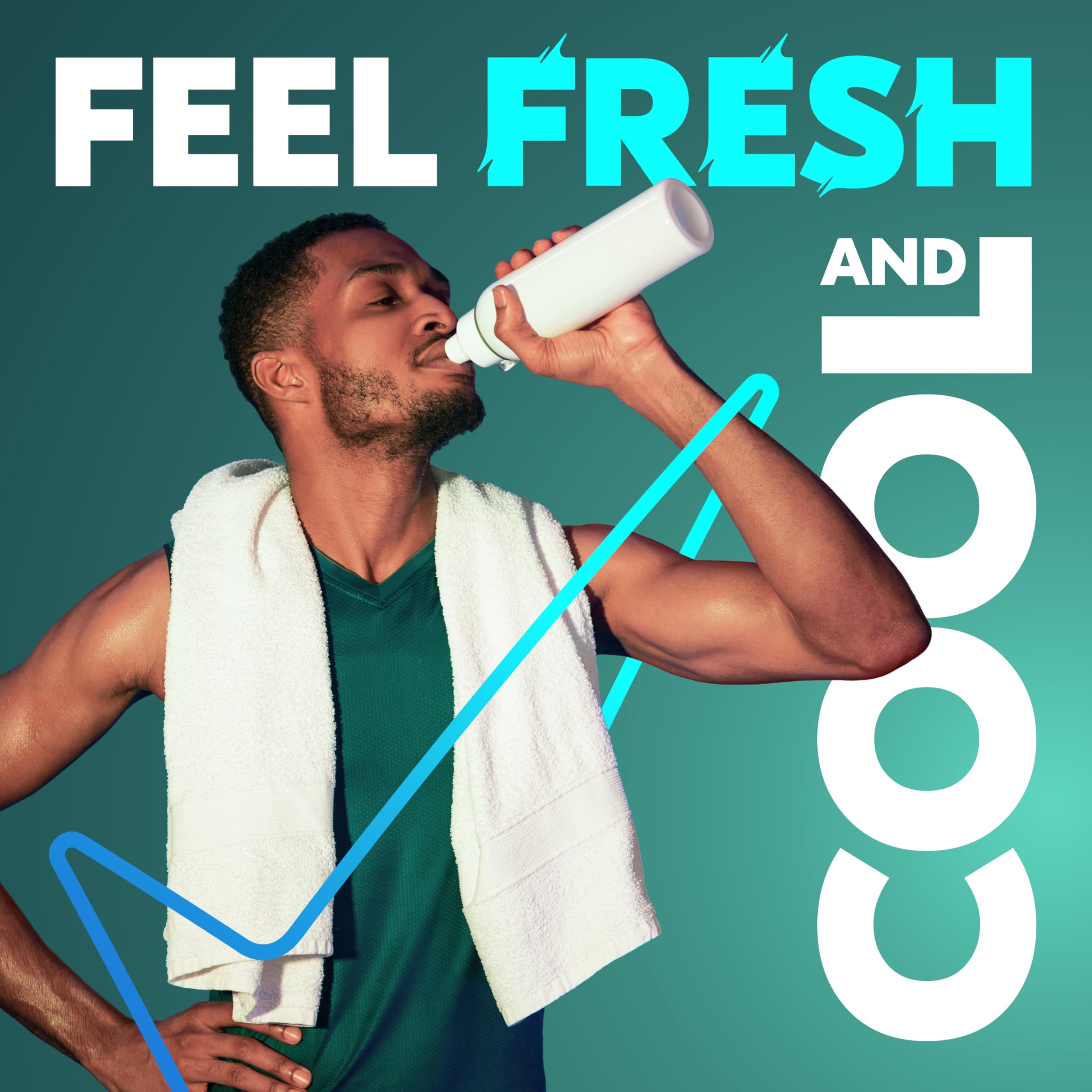 Degree All Day Fresh Cool Rush product shot highlighting crisp scent