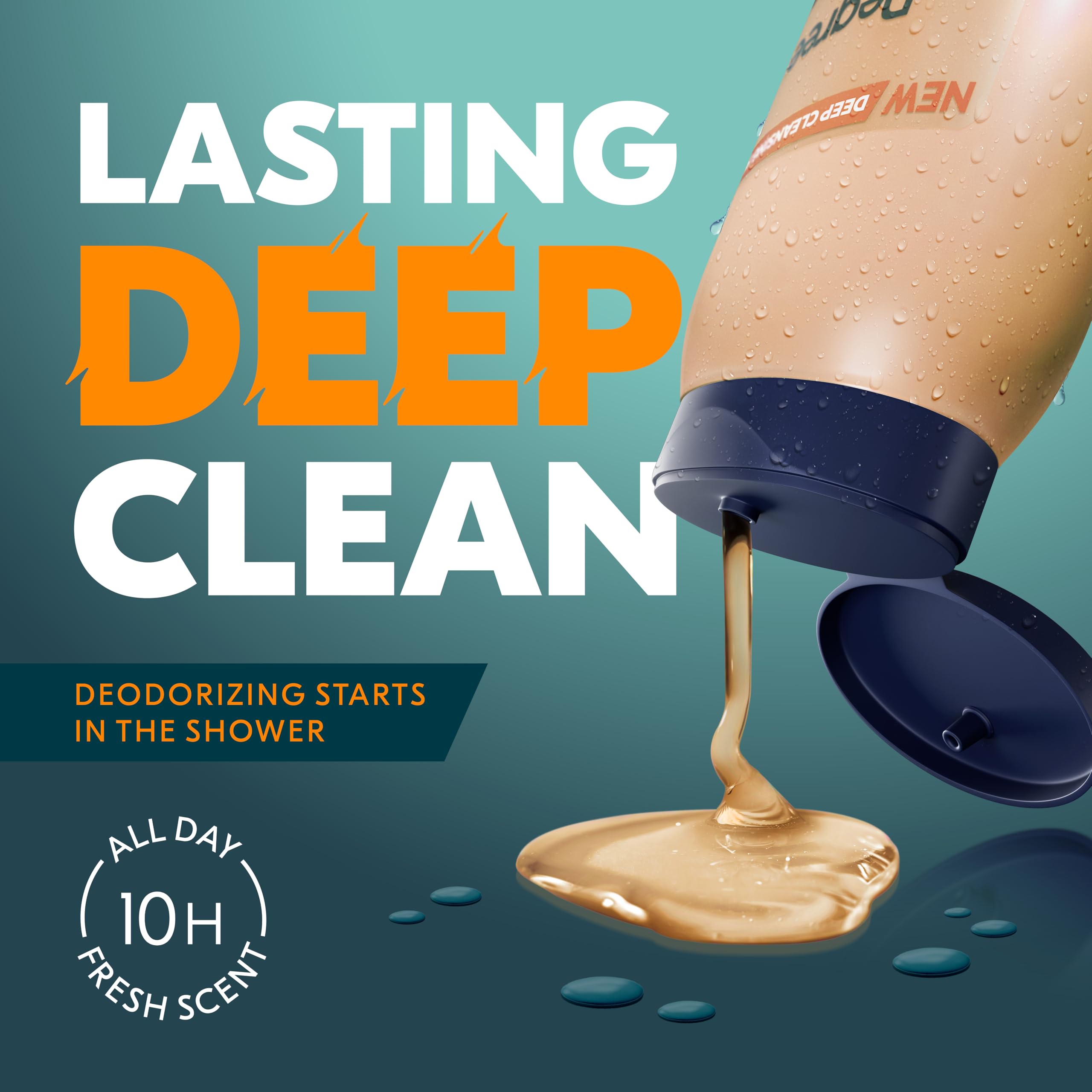 Degree All Day Fresh lather demonstrates gentle cleansing and hydration