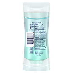 Degree antiperspirant being swiped for protection during activity.