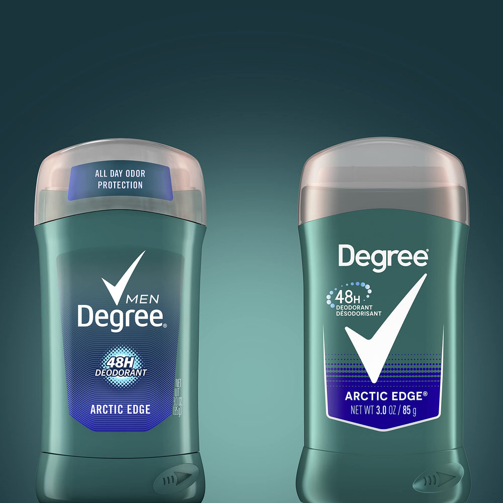 Aluminum-free label emphasizes skin-friendly formulation for Arctic Edge.
