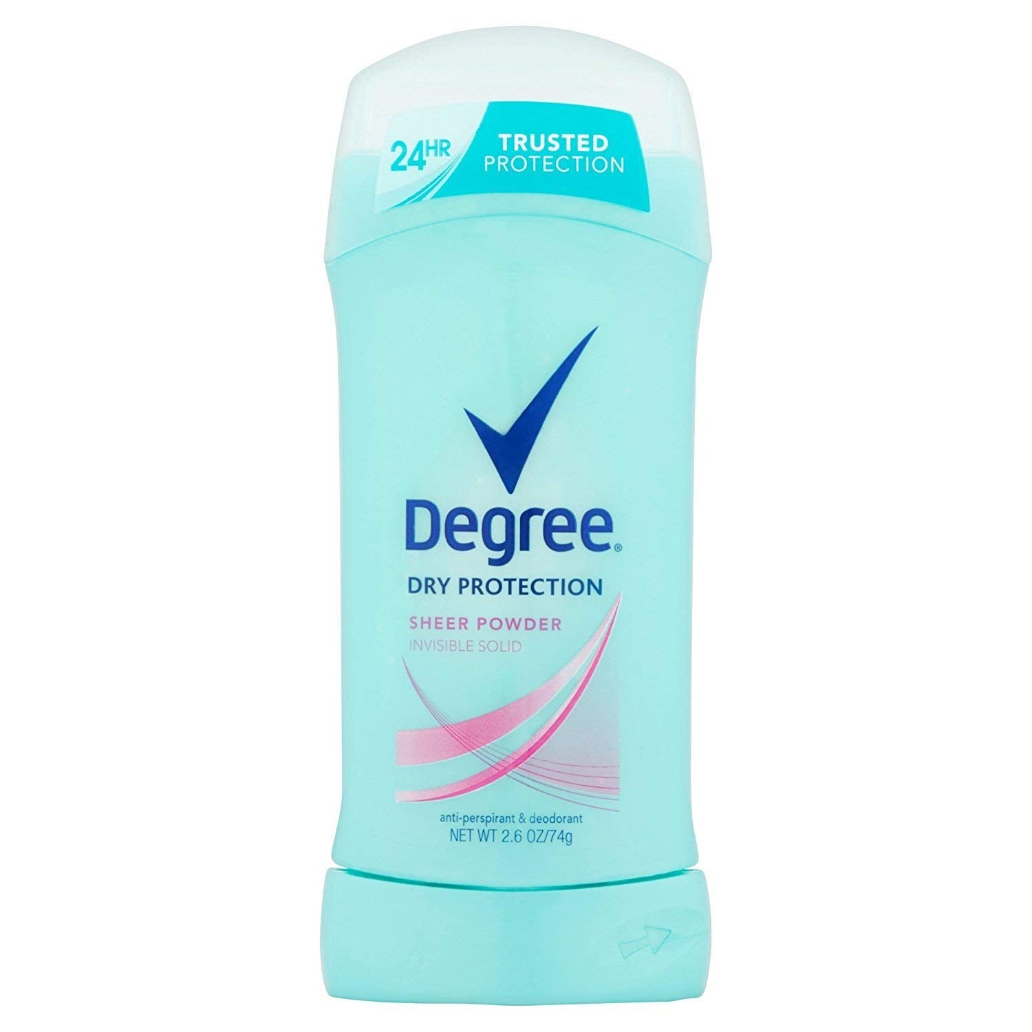 Degree desodorante en barra polvo translúcido para protección duradera y frescura diaria
