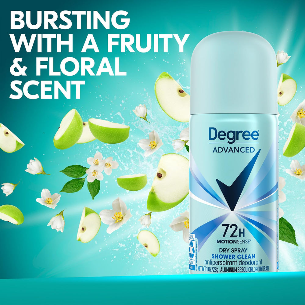 Degree desodorante mini aerosol 29ml portátil, ideal para bolso