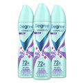 Degree Lavender and Waterlily Dry Spray Antiperspirant Deodorant for Women — 72-Hour Sweat & Odor Protection, MotionSense, 3.8 oz (3 Count)