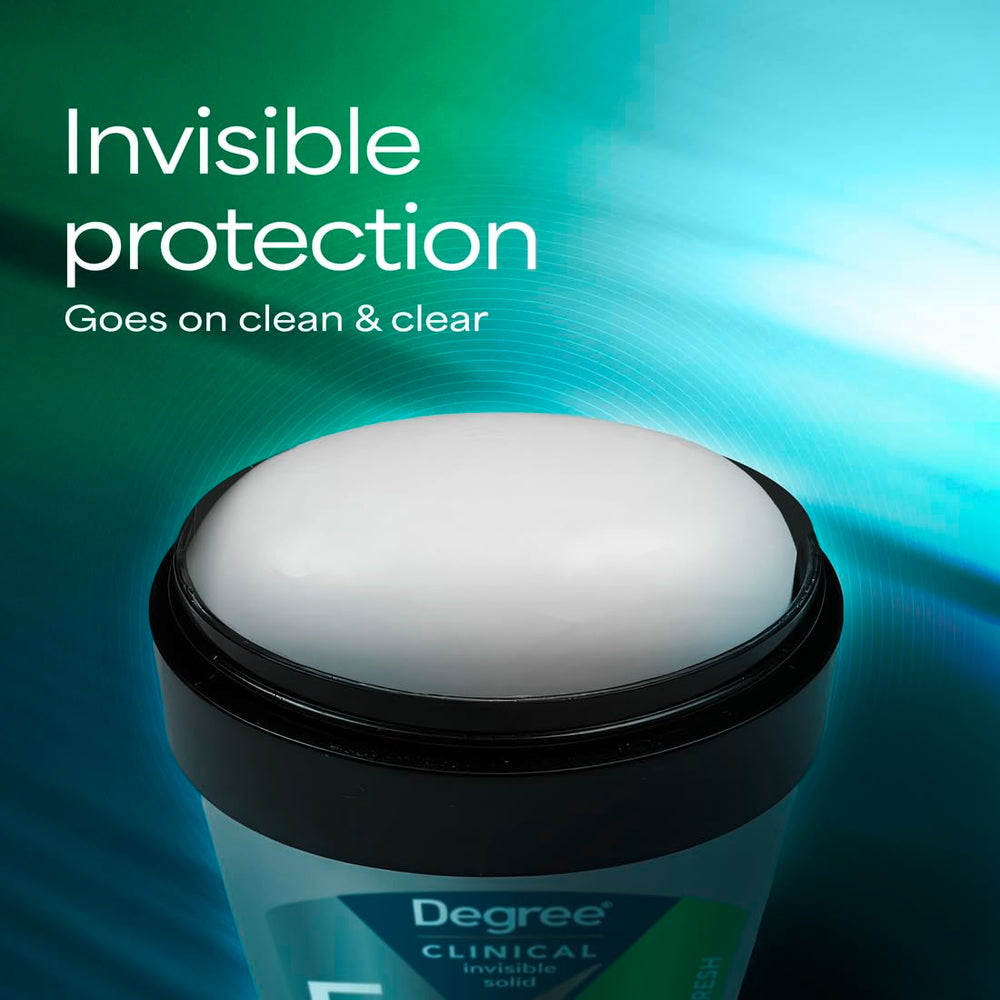 Degree fuerza clínica 5X, fragancia cítrica floral para una sensación fresca