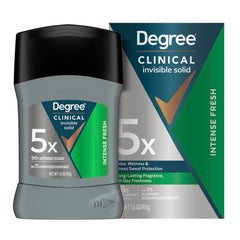 Degree fuerza clínica 5X, sudor estrés, protección duradera para tu día