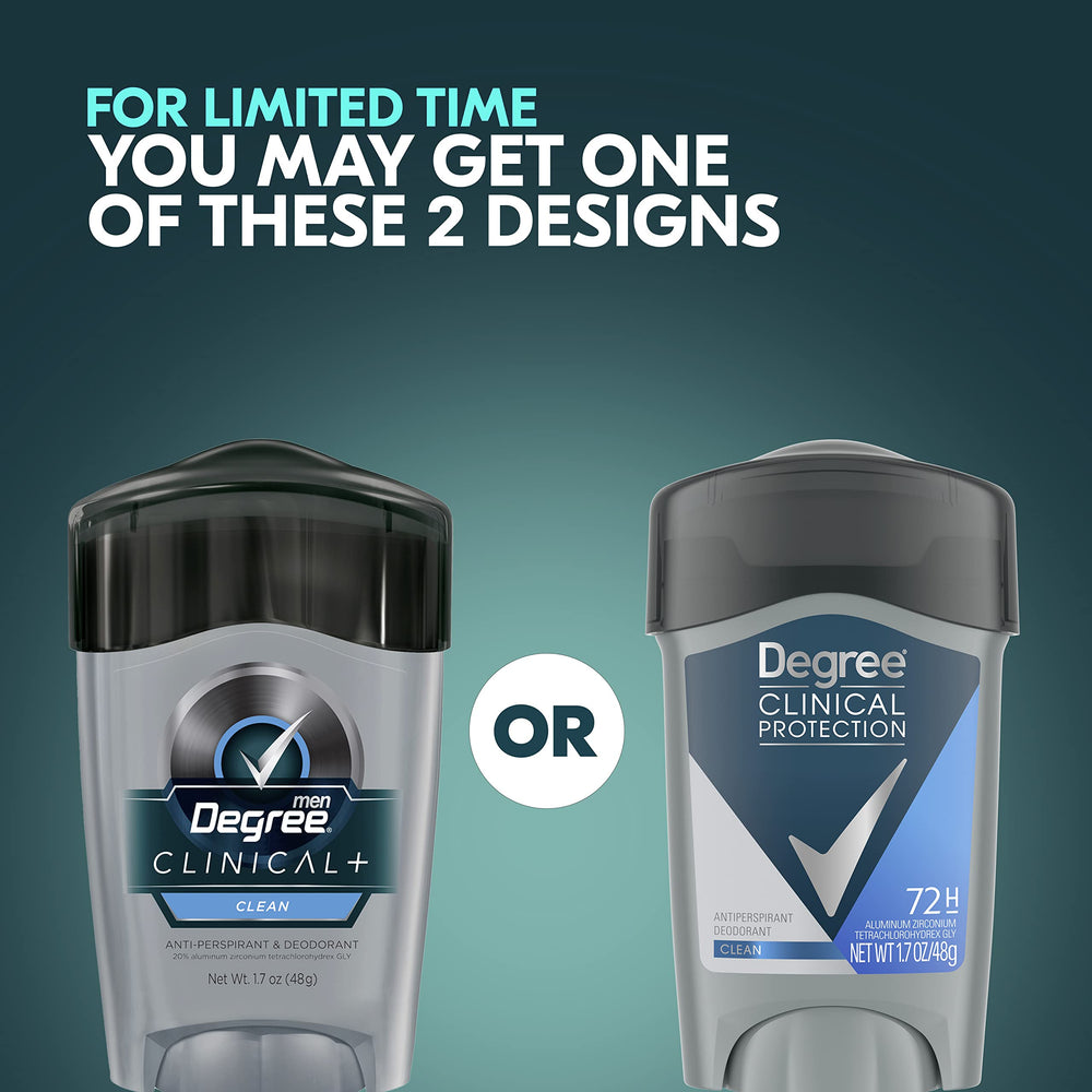 Degree hombre fragancia limpia y masculina con cada movimiento