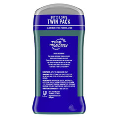 Arctic Edge deodorant shows crisp mandarin and winter melon notes