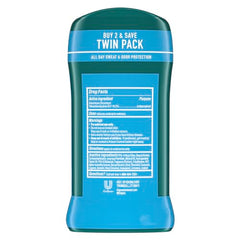 Degree Men Cool Rush stick application highlights easy glide and protection