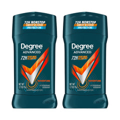 Degree Men Advanced Protection Cool Rush botella 2.7 oz, protección duradera para días activos.