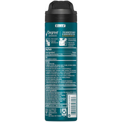 Degree Men Cool Rush deodorant spray mist delivers refreshing coverage