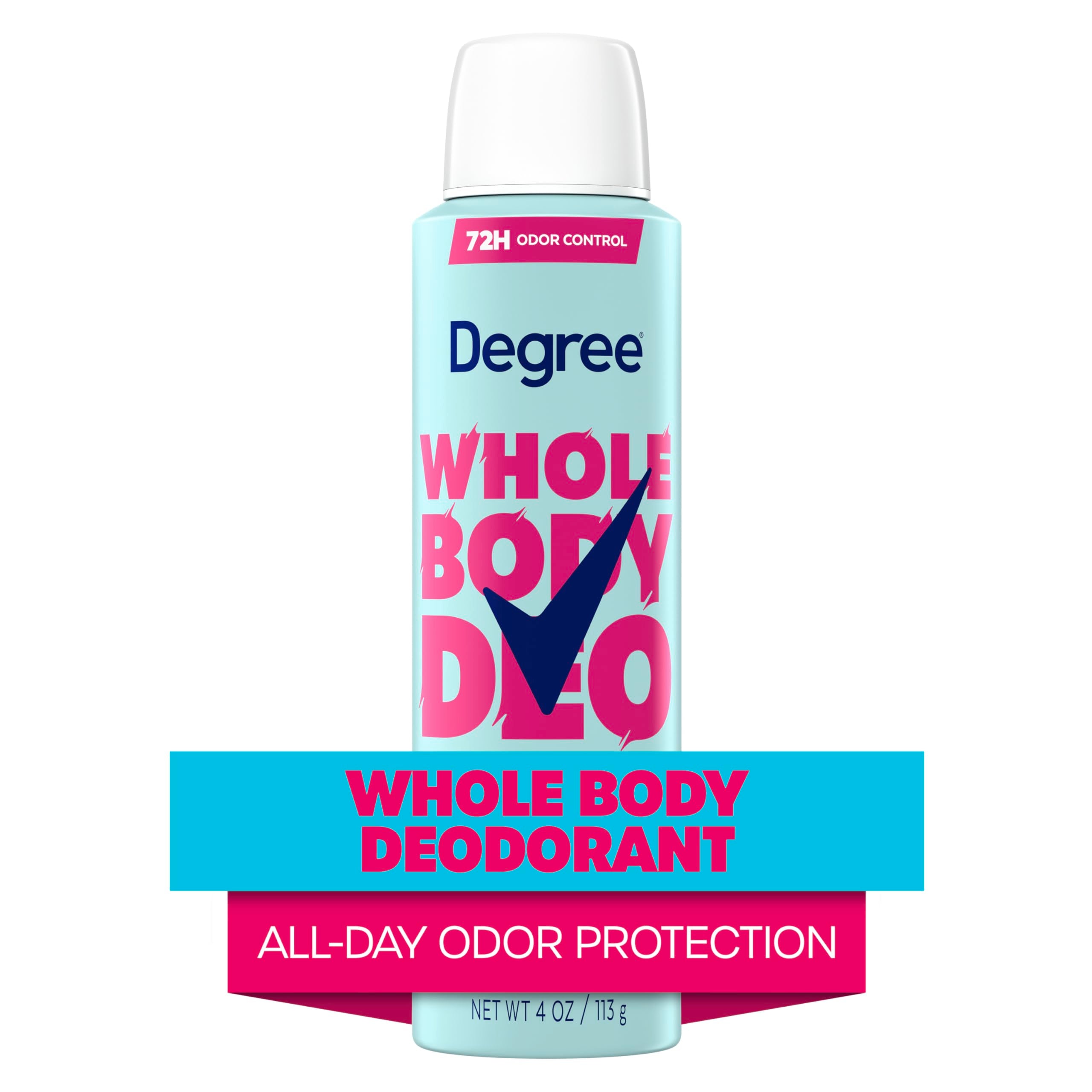 Degree desodorante rosas-loto, etiqueta del producto, aroma limpio y ligero.