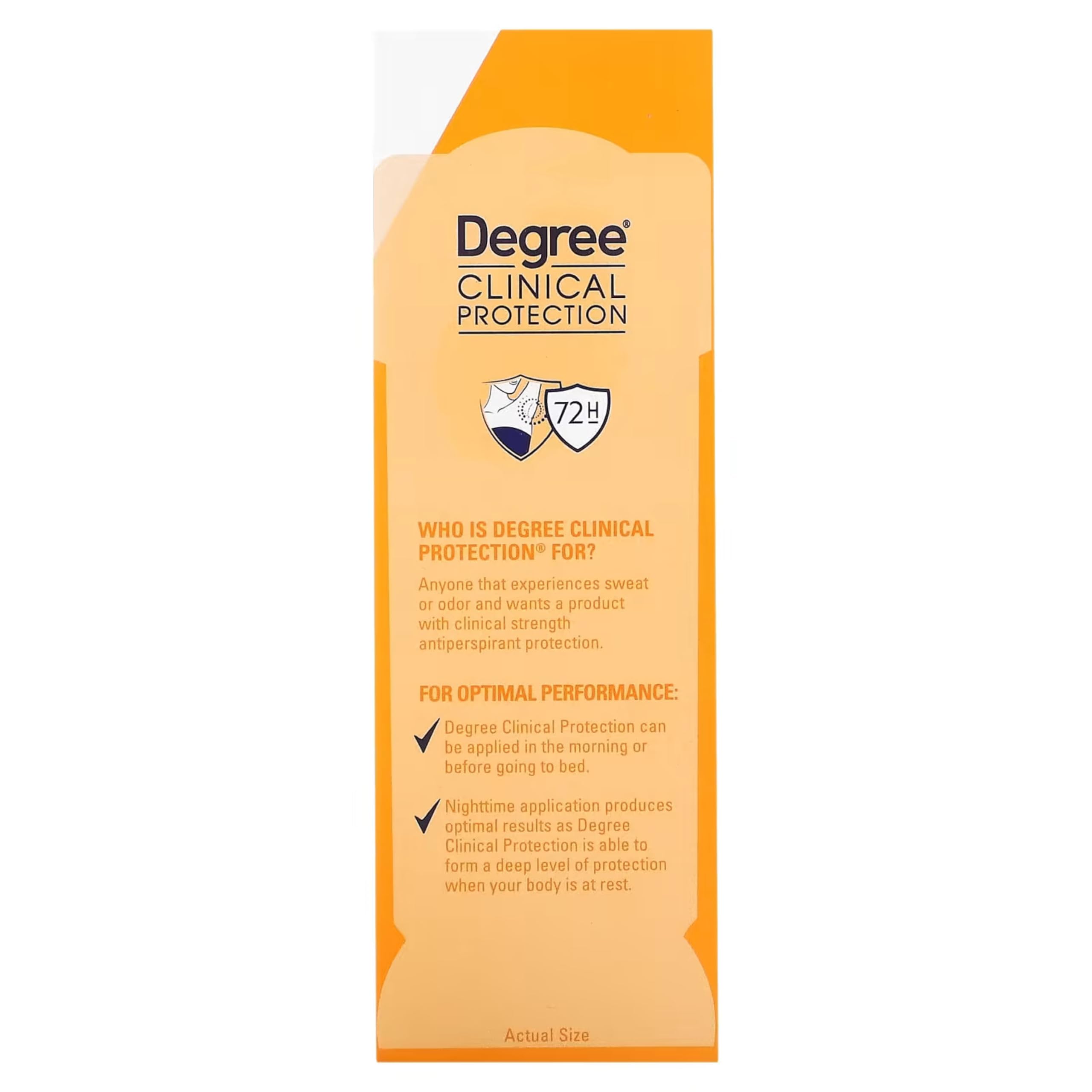 Degree Summer Strength cap closed for travel-ready protection