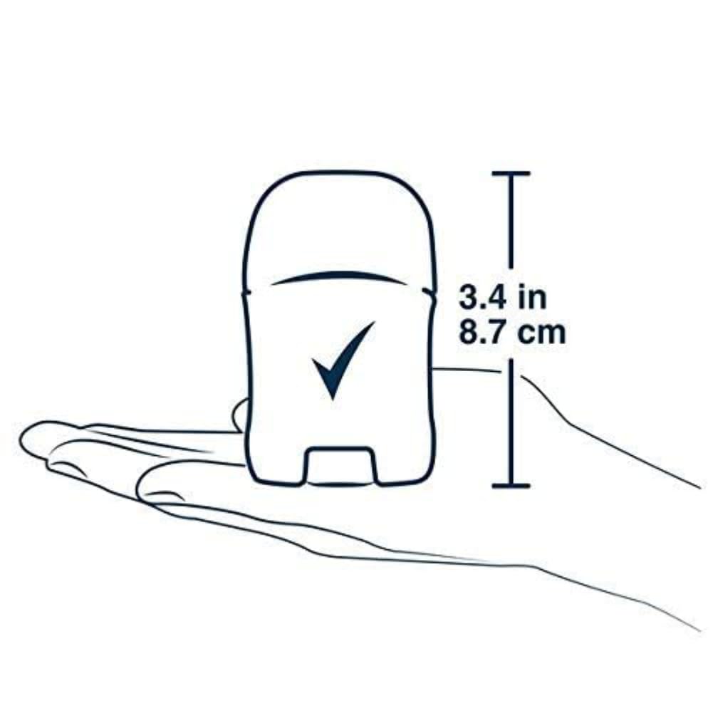 Degree Women's travel mini-stick pack showcases convenient on-the-go protection.