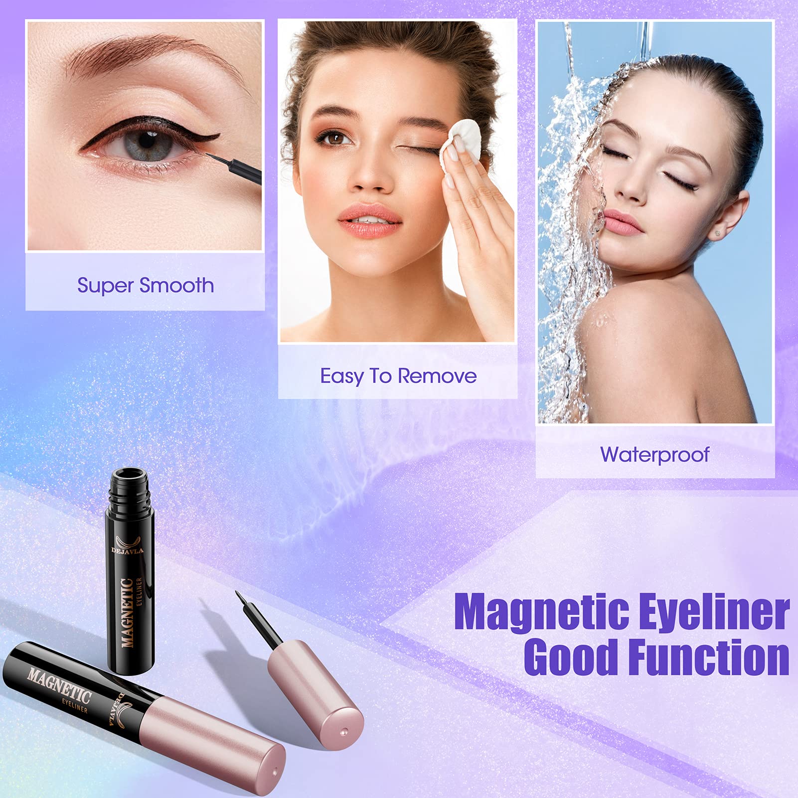DEJAVIA easy-apply system speeds up makeup routine