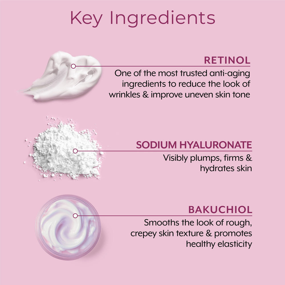 DEKLIDERM night cream pump bottle highlights easy nightly use.