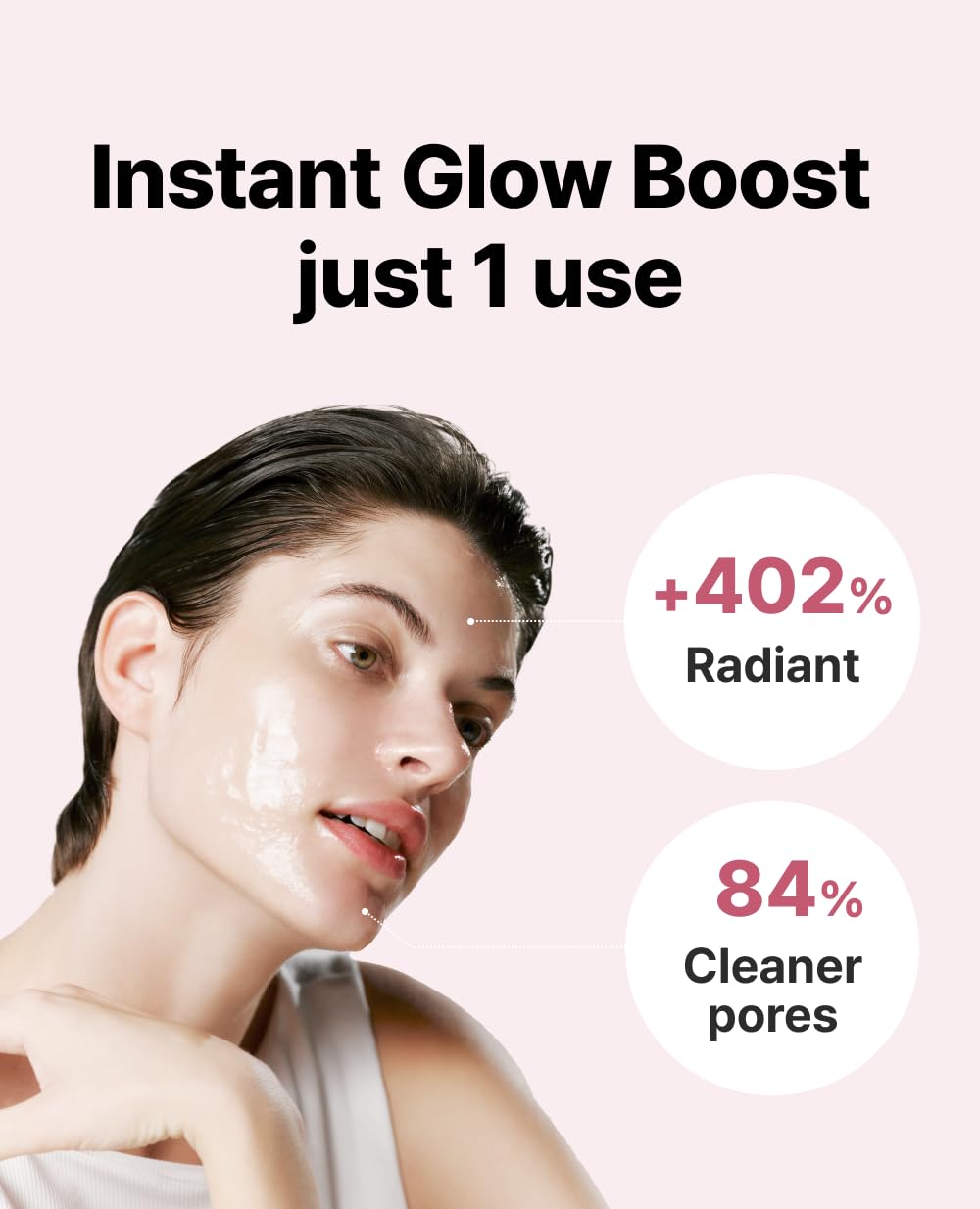 Delere Caviar Glow glow after use indicates radiant, refreshed skin