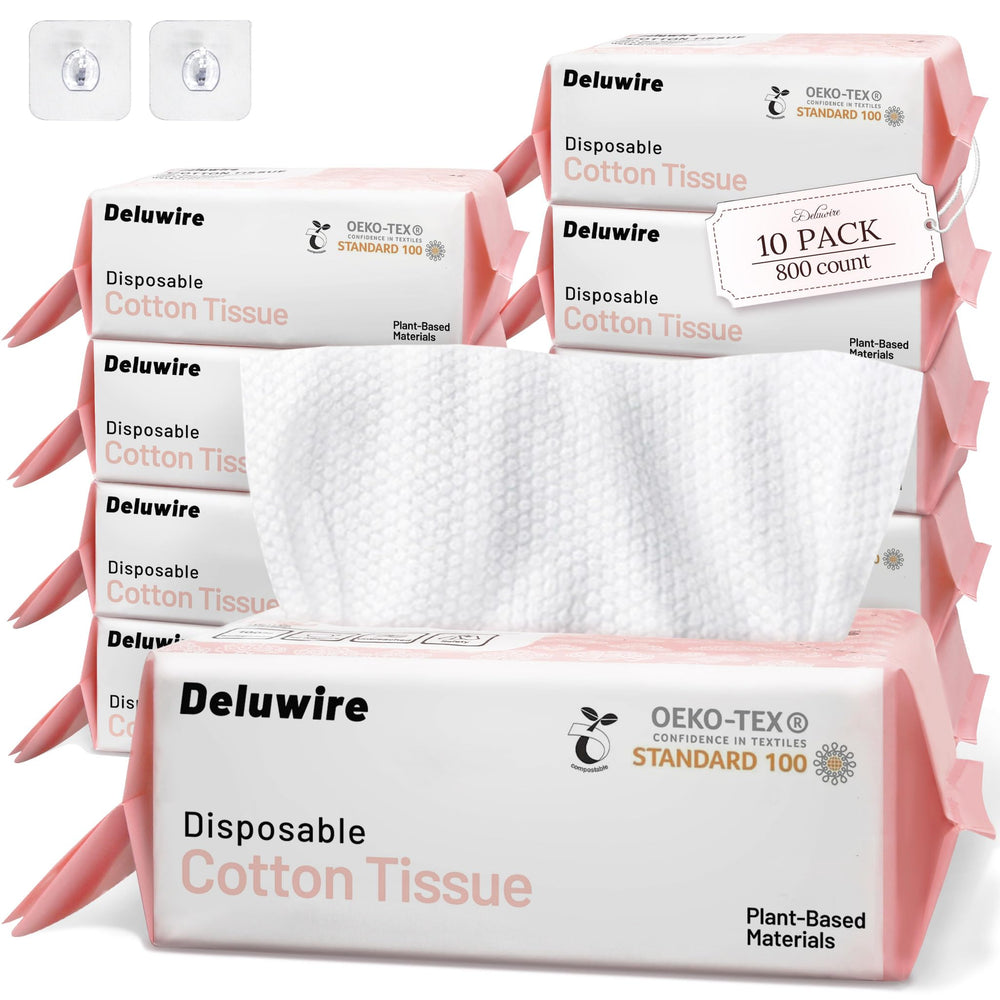 Deluwire Soft Dry Wipe pack cover for easy family use and quick cleanup.