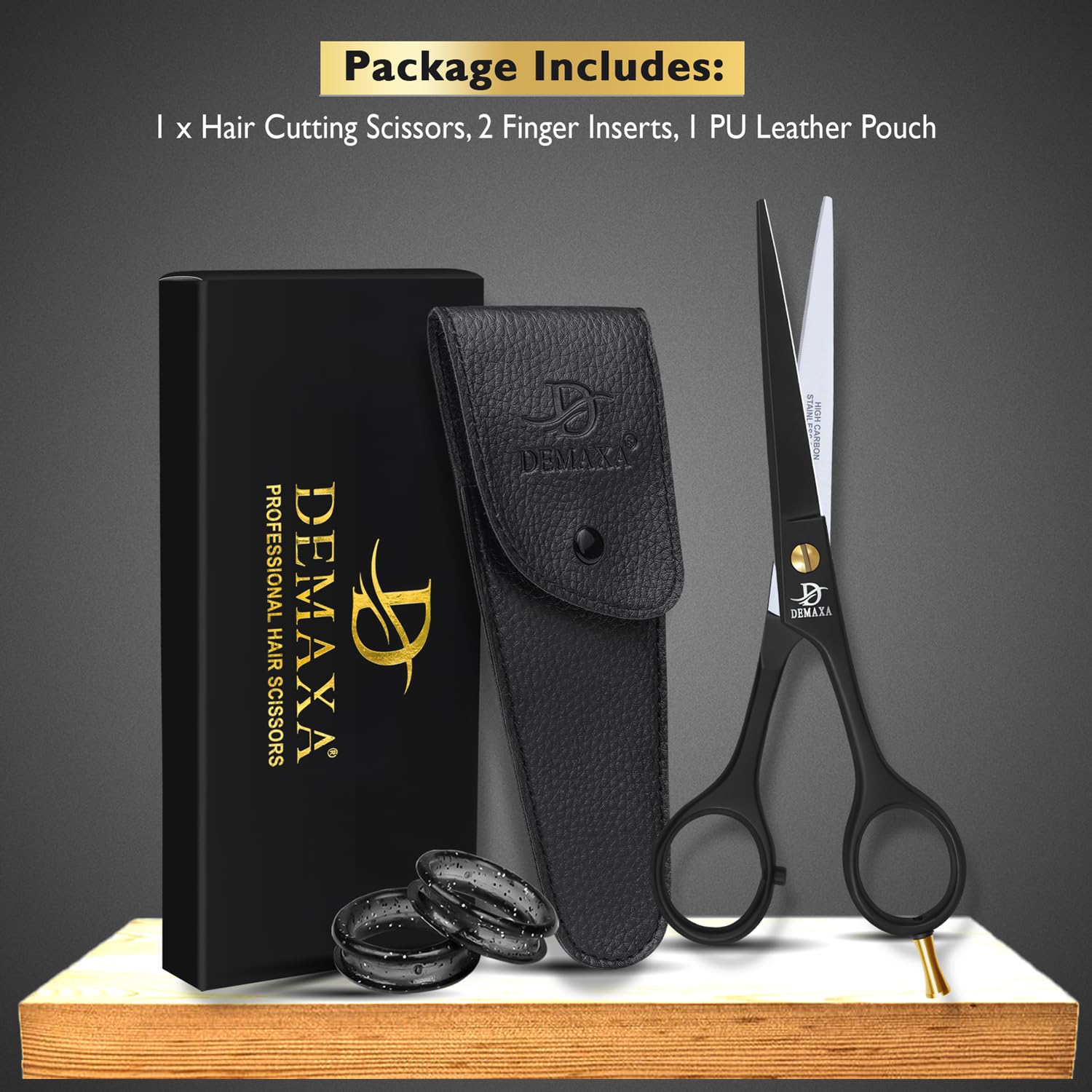 DEMAXA detachable finger rest enhances control and reduces fatigue.